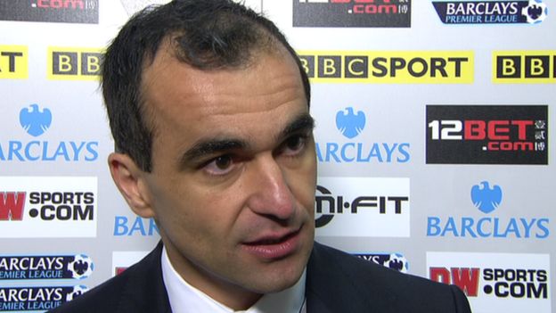 Wigan manager Roberto Martinez