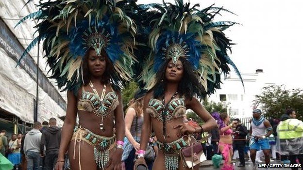 Carnival performers