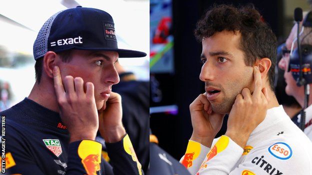 Verstappen v Ricciardo