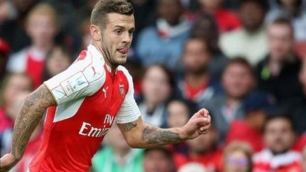 Kiungo wa kati wa Arsenal Jack Wilshere