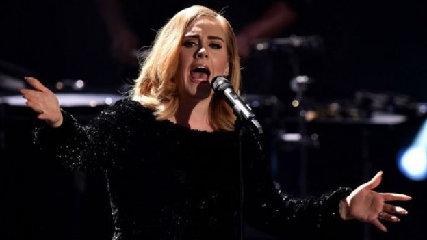 Adele en concierto
