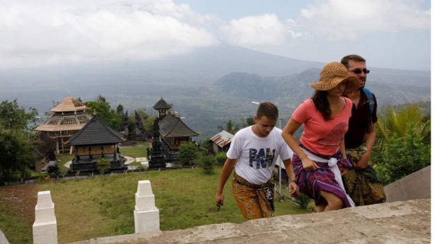 Tanda Tanda Makin Kuat Gunung Agung Pasti Akan Meletus Bbc News