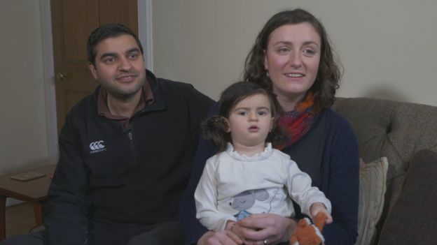 Abhishek, Katherine and Anya Behl