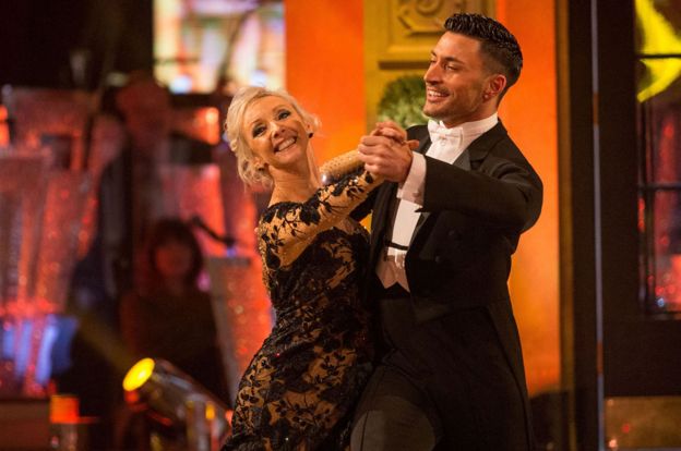 Debbie McGee and Giovanni Pernice