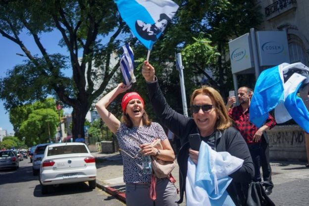 Simpatizantes del Frente Nacional