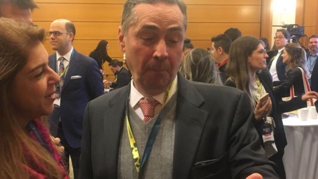 O ministro Luís Roberto Barroso em Harvard