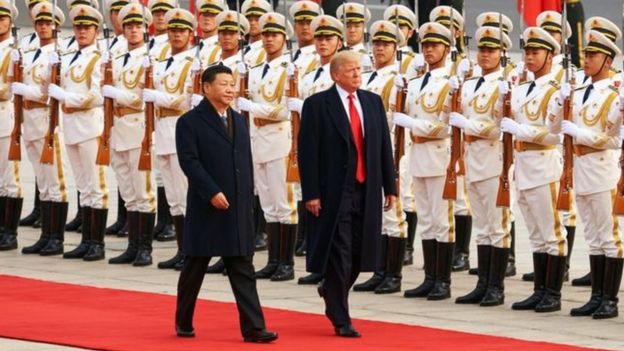 Tổng thống Hoa Kỳ Donald Trump gần đây cho biết Hoa Kỳ và Trung Quốc đã đồng ý về "rất nhiều điểm gai góc nhất"