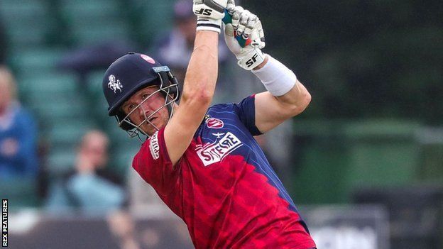 Joe Denly's 58 for Kent in their win over Sussex was only the second time he has reached a half century in this year's competition