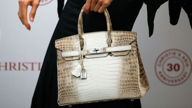 Ten-year-old Hermes Birkin handbag sells for £162,500 - BBC News