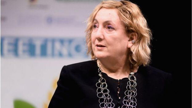 Italy's Deputy Foreign Minister, Emanuela Del Re