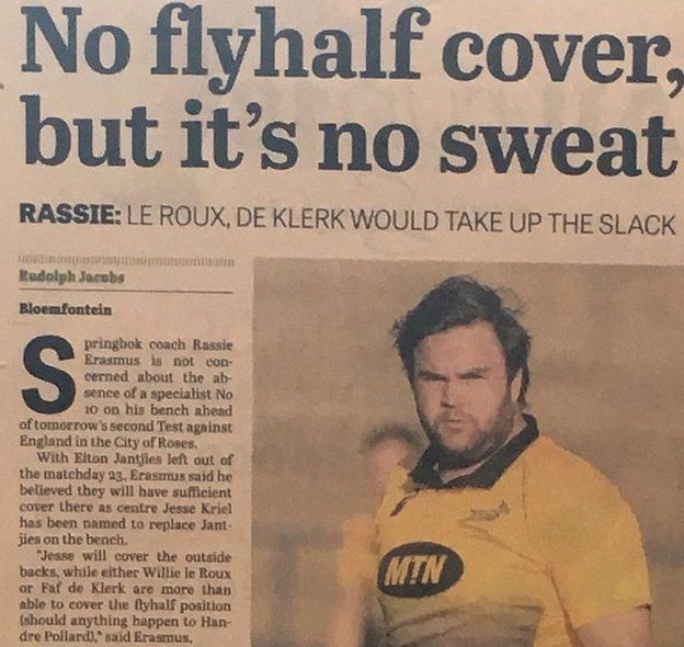 South African newspaper