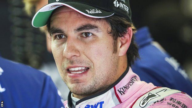 Force India F1 driver Sergio Perez