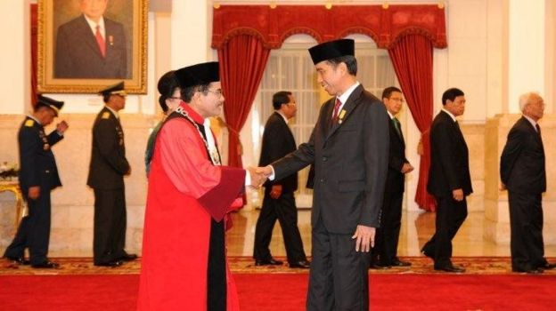 manahan saat dilantik