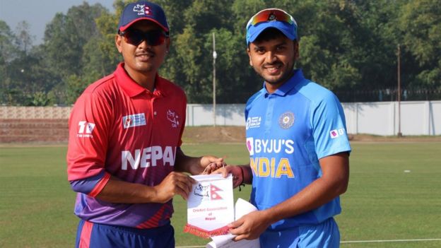 नेपाल र भारतका कप्तान