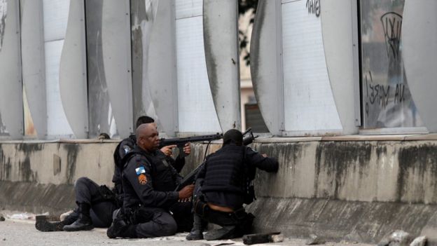 Policiais militares do Rio