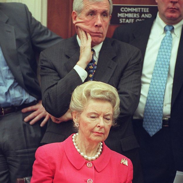 Phyllis Schlafly en un evento del Eagle Forum en el 2000.