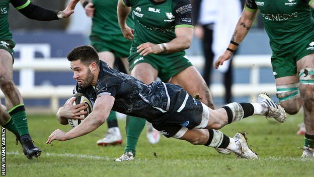 Rhys Webb starred with two tries as Ospreys beat Connacht in the Pro14 last weekend