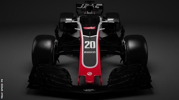 Haas 2018 Formula One car
