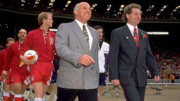 Moran led Liverpool out when they beat Sunderland in the 1992 FA Cup final at Wembley