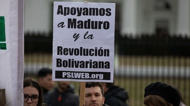 Сторонники Мадуро в Вашингтоне