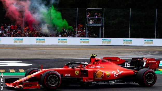 Ferrari celebrate