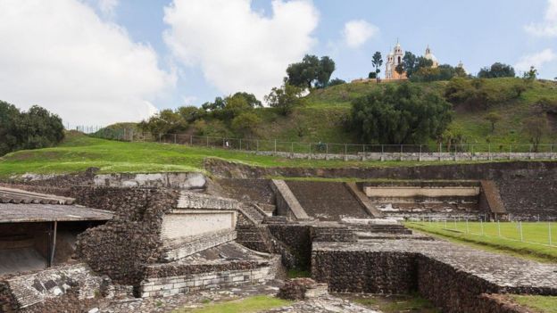 La pirámide de Cholula