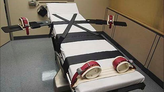 Oklahoma to use nitrogen gas for executions - BBC News