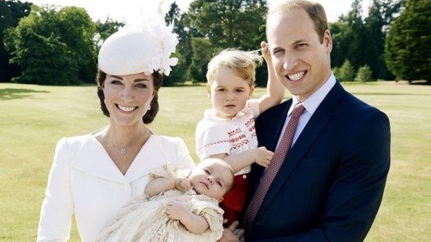 Official images of the christening of Princess Charlotte have been released by Kensington Palace
