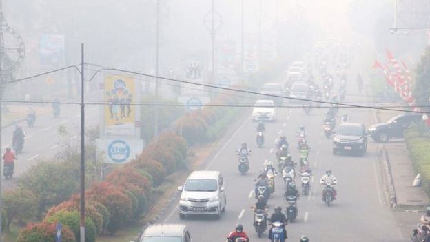 تلوث الهواء في أندونيسيا