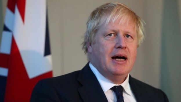 Xoghayaha arrimaha dibadda Britain, Boris Johnson