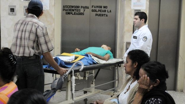 Hospital público en Honduras