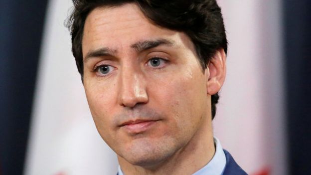 Canada's Prime Minister Justin Trudeau