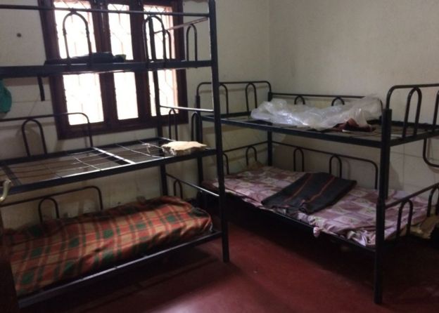 Beds at the orphanage