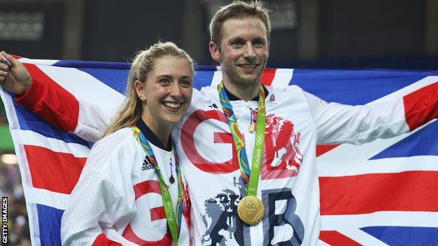 Laura and Jason Kenny won five gold medals between them at Rio 2016