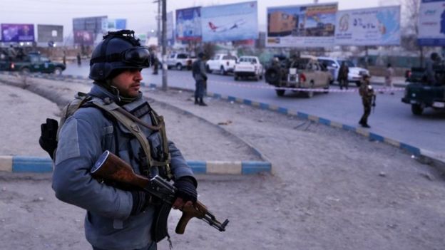 Afghan Government Compound Attack Kills 43 - Bbc News