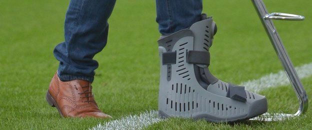 James Haskell's boot