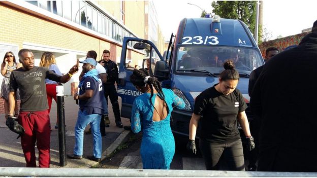 Paris, Congo, Brazzaville, Sassou, RogaRoga, concert, violence