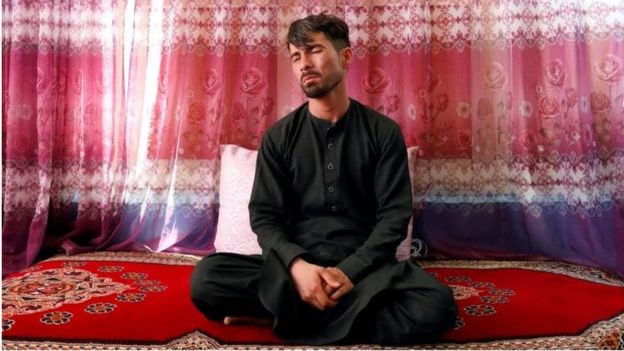 Mirwais Elmi at his home