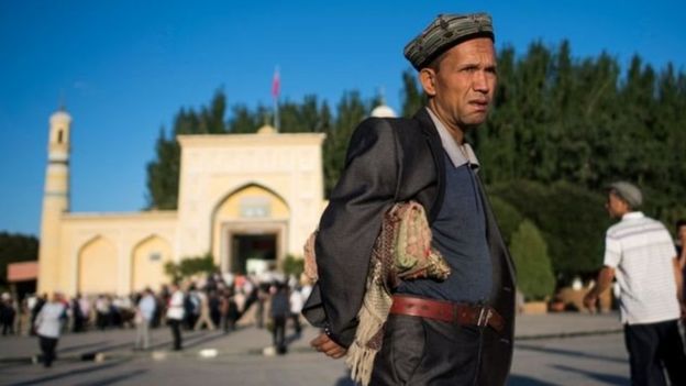 একজন উইগর মুসলিম।