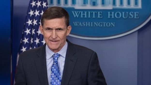 Aliyekuwa mshauri wa maswala ya kiusalama katika utawala wa rais Trump Michael Flynn