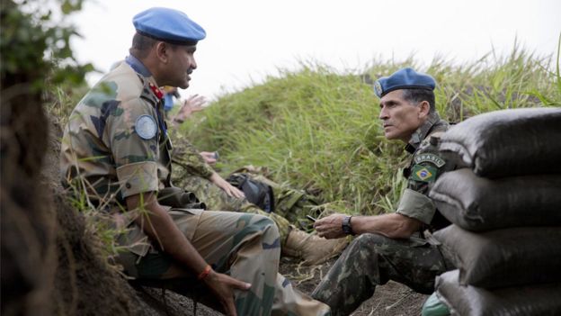 Santos Cruz no Congo