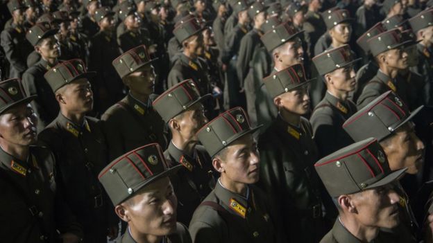 Ejército de Corea del Norte.