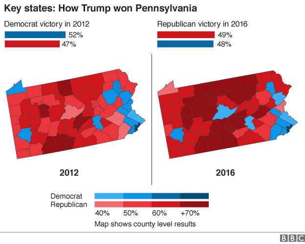 Election Day 2016: Trump’s Victory In Maps – Armchair Midrash