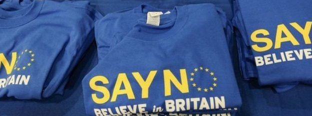Say No to the EU t-shirts