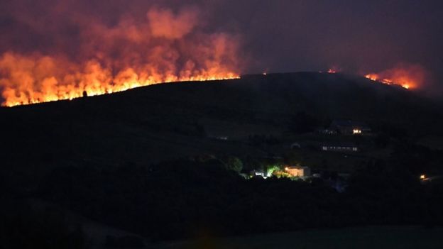 Saddleworth fire