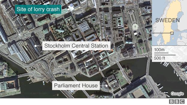 Stockholm incident map