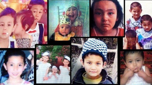 Pictures of missing children