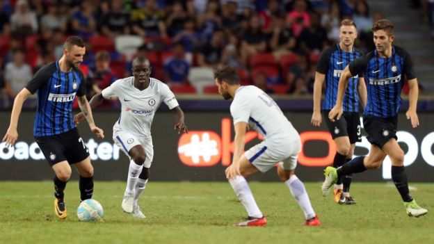 Chelsea v Inter Milan in Singapore