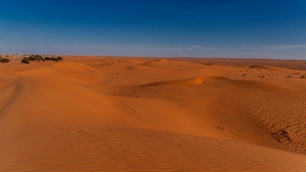 Desierto del Sahara.