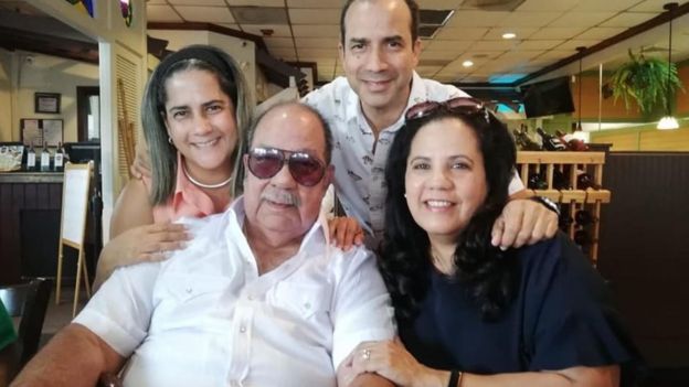 Bascaro ate a full Cuban breakfast with his family after his release from jail